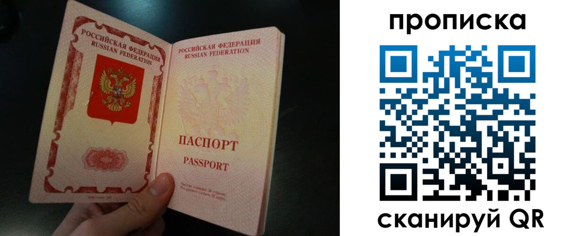 прописка штамп в Рошале